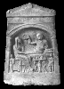 Western Asia Minor Marble Funeral Stele 1st century b.c.