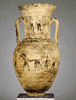Attic Geometric Amphora ca. 720-700 b.c.