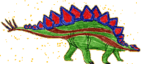 Colorful dinosaur