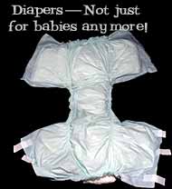 Astronaut diapers