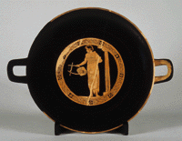 Attic Red Figure Kylix ca. 460 B.C.