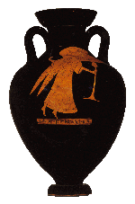 Attic Red Figure Amphora ca. 490 b.c.